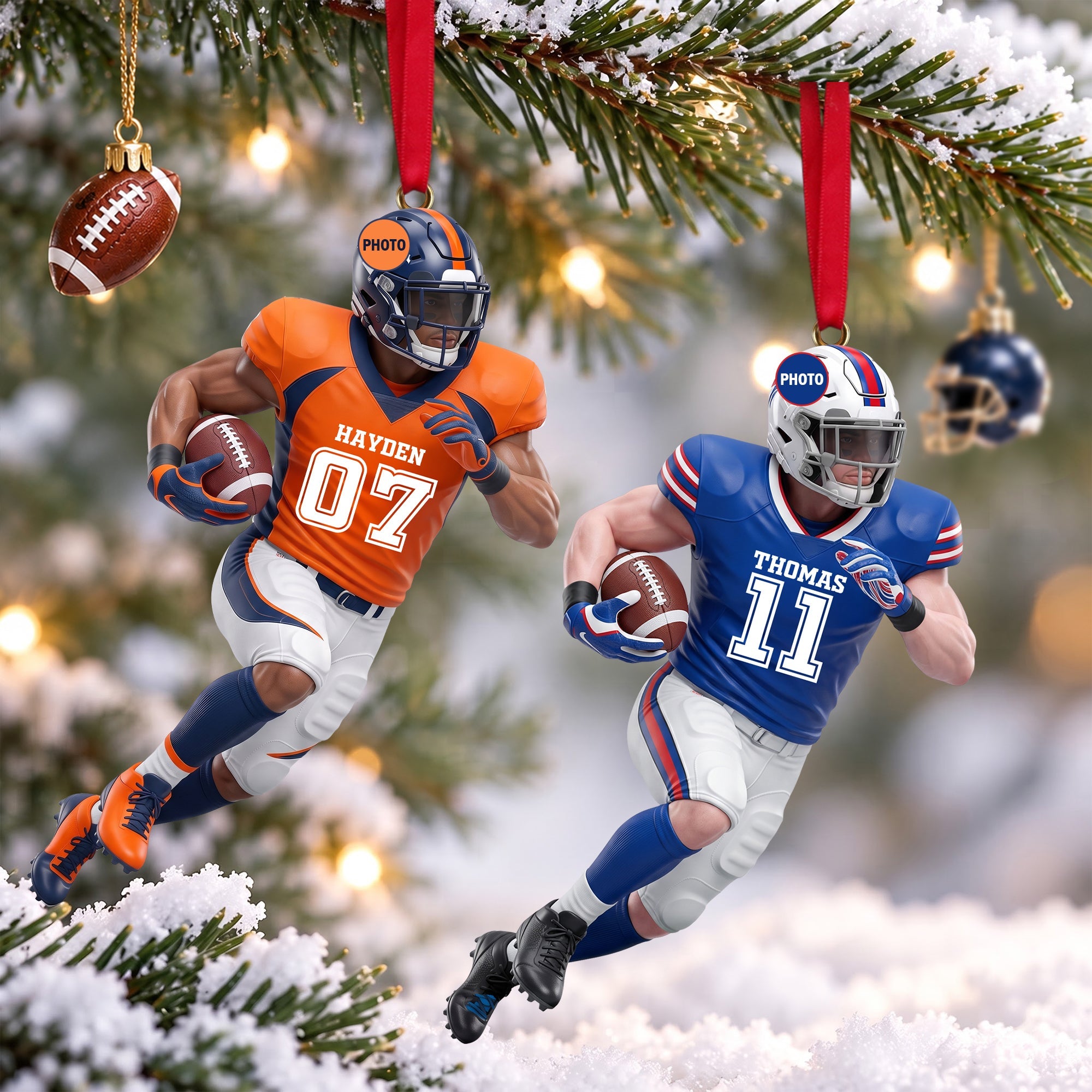 Personalized Professional Athlete Acrylic Ornament - A Unique Gift for Sport Lovers Ornament PopCulturePrints