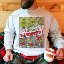 Load image into Gallery viewer, Grinch-Themed &#39;My Day I&#39;m Booked&#39; Shirt for Fans Shirts PopCulturePrints
