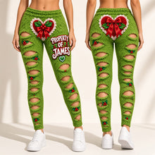 Load image into Gallery viewer, "Stay Cozy and Festive!" - Naughty Women Leggings - Personalized Christmas Gifts
