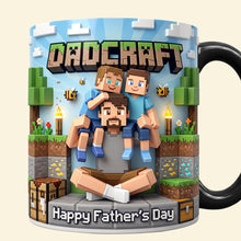 Load image into Gallery viewer, Celebrate Creativity with Dadcraft - Personalized Magic Mug for Dads Coffee Mug PopCulturePrints
