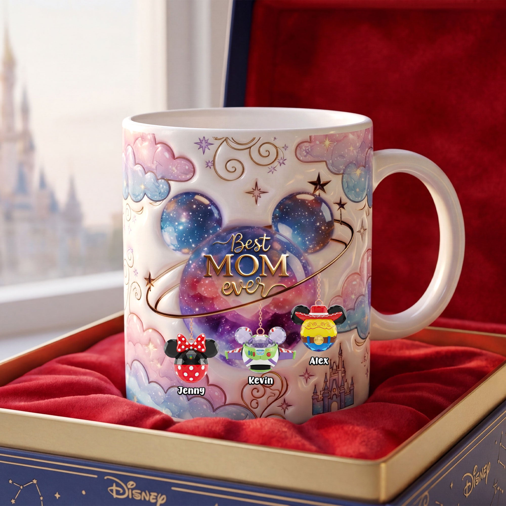 Best MOM Ever - Fairytale Universe Coffee Mug | Personalized Gift for Mom Coffee Mug PopCulturePrints