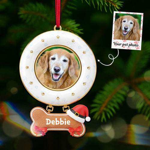 “Celebrate Your Furry Friend” - Personalized Acrylic Ornament for Pet Lovers Ornament PopCulturePrints