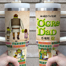 Load image into Gallery viewer, Personalized Ogre Mom Tumbler - Custom Mother&#39;s Day Gift Tumbler Cup PopCulturePrints
