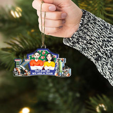 Load image into Gallery viewer, Personalized Christmas Ornament for Sport Lovers | Custom Couples Gift | Valentine&#39;s Day Gifts Ornament PopCulturePrints
