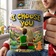 Load image into Gallery viewer, I Choose You Magic Mug - A Personalized Gift for Couples Coffee Mug PopCulturePrints
