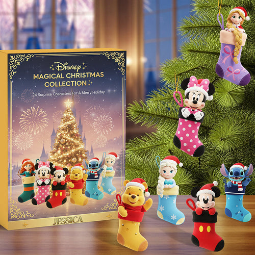 Unwrap the Magic: Personalized Stock Advent Calendar Acrylic Blind Box - The Perfect Christmas Gift for Kids and Disney Fans Advent Calendar PopCulturePrints