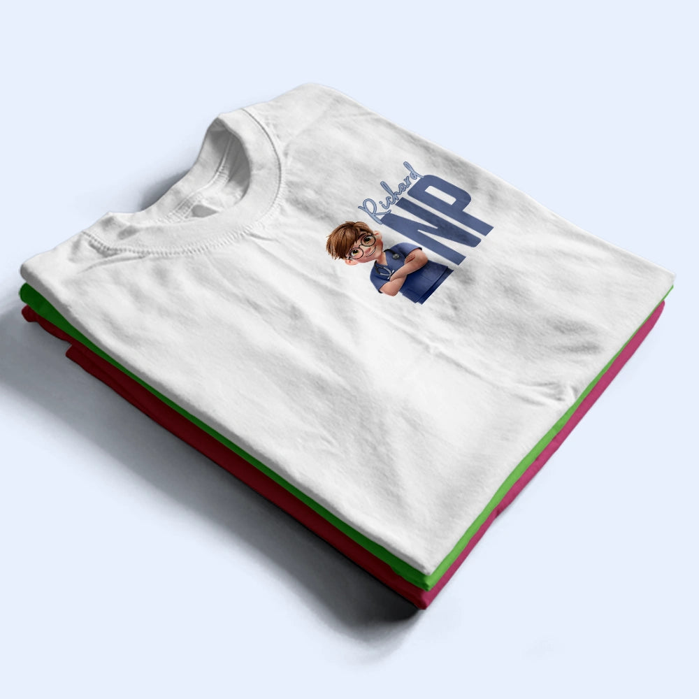 Nurse Life Quote - Personalized T Shirt for Caregivers T-shirt PopCulturePrints
