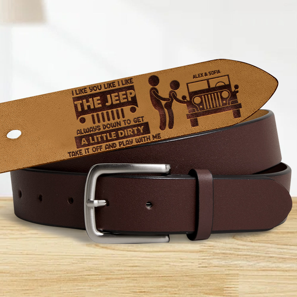 Premium Leather Belts - Customizable Design