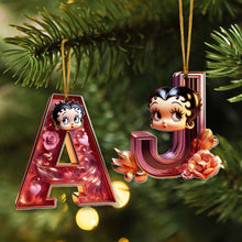 Load image into Gallery viewer, Personalized Alphabet Ornament for Movie Fans - Christmas Edition Ornament PopCulturePrints
