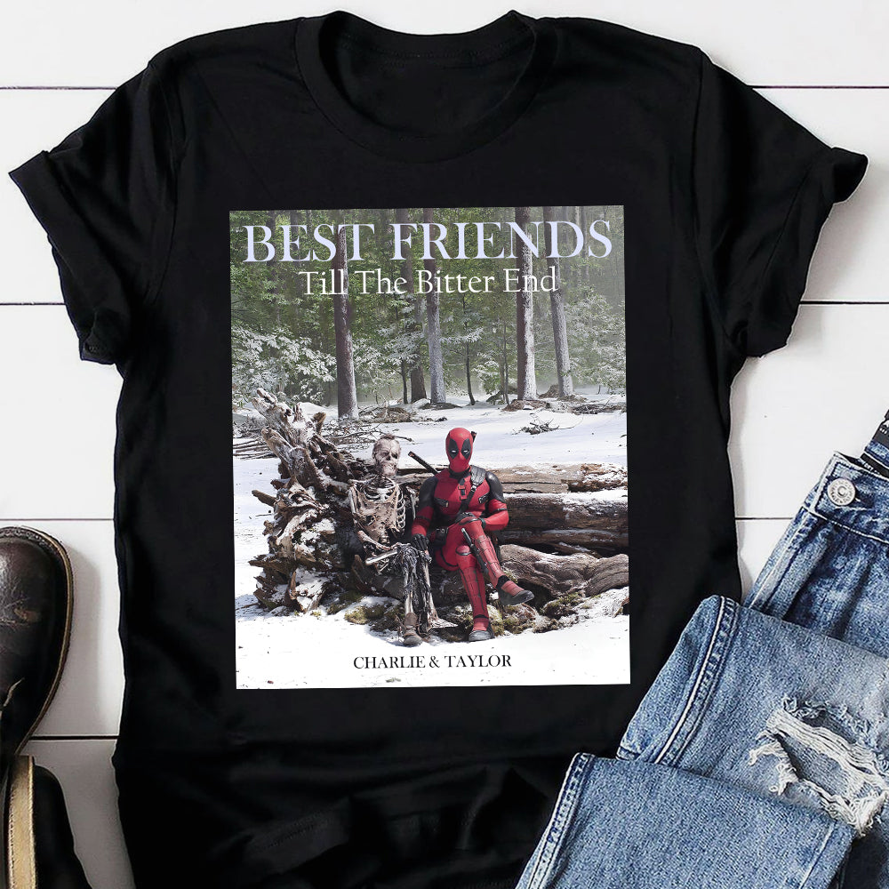 Best Friends Till The Bitter End Personalized Graphic Tee