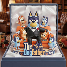Load image into Gallery viewer, “The Dogfather” - Personalized Acrylic Plaque for Dads and Grandpas Shaped Plaques PopCulturePrints

