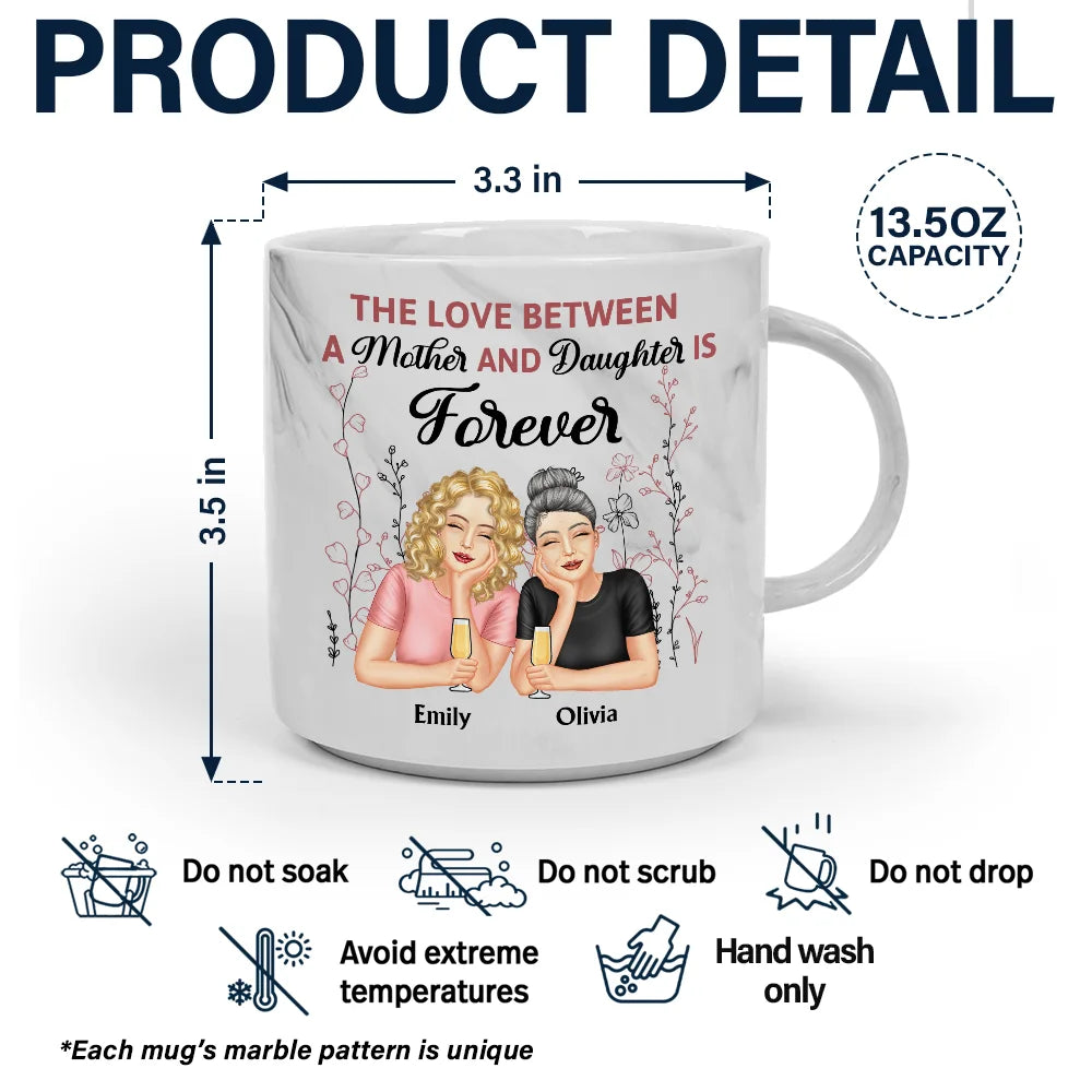 Best Dad Ever - Stick Figure Version - Personalized Leather Toiletry Bag Marble Mug PopCulturePrints