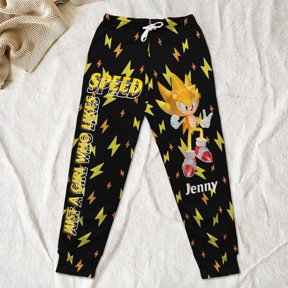 Personalized Cartoon Fan Sweatpants - Customizable Gift for Kids Shorts and Pants PopCulturePrints
