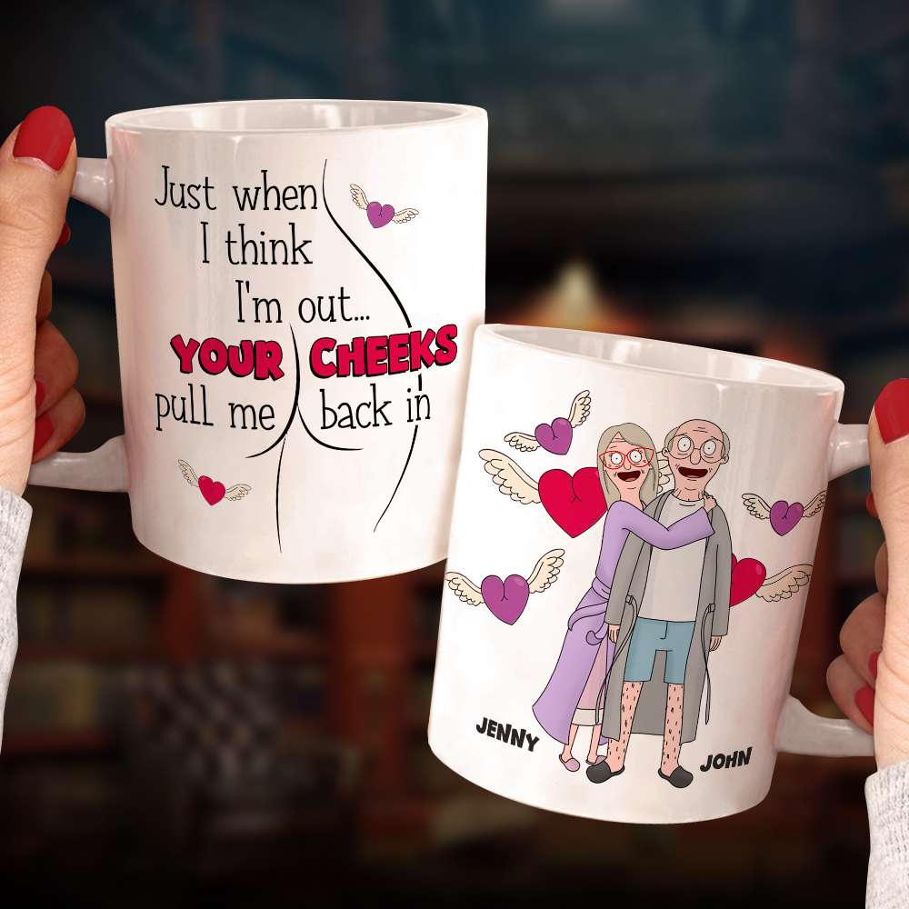 Custom Couple Coffee Mug - Unique Personalized Gift Coffee Mug PopCulturePrints