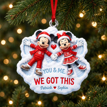 Load image into Gallery viewer, You &amp; Me - We Got This Christmas Ornament - Personalized Gift for Couples
