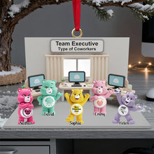 Load image into Gallery viewer, Team Executive Coworker Ornament - Personalized Christmas Gifts to Celebrate Your Work Family Ornament PopCulturePrints
