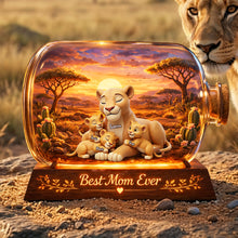Load image into Gallery viewer, Best Mom Ever - Personalized Acrylic Plaque for Mother's Day Shaped Plaques PopCulturePrints
