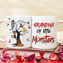 Load image into Gallery viewer, Personalized Horror Kids Mug for Grandma - Grandma of Little Monsters
