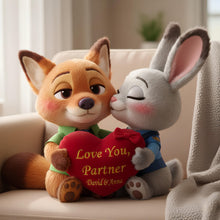 Load image into Gallery viewer, Love You, Partner - Personalized Coworker Couple Pillow Pillow PopCulturePrints
