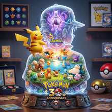 Load image into Gallery viewer, Celebrate the Nostalgia: Lovely Acrylic Plaque - Personalized Gifts for Pokémon Fans
