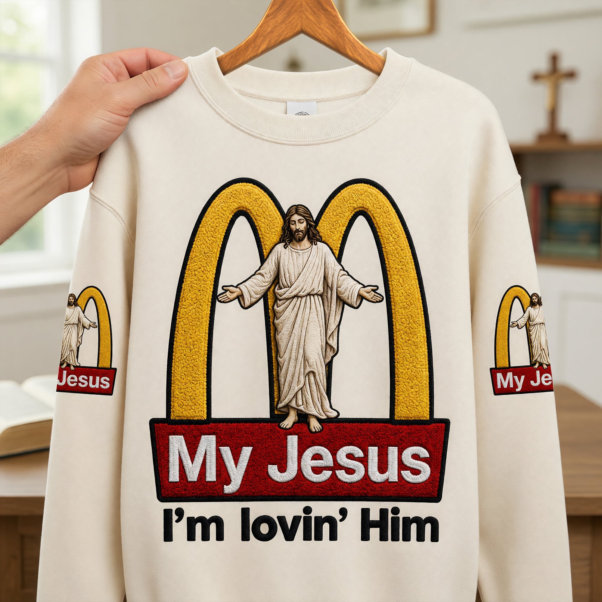 My Jesus, I'm Lovin' Him - Personalized Christian Shirt