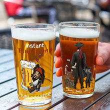 Load image into Gallery viewer, Personalized Pirate Dad Beer Glass - Perfect Father&#39;s Day Gift Beer Glasses PopCulturePrints

