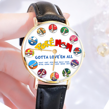 Load image into Gallery viewer, Gotta Love &#39;Em All - Personalized Watch for Mom Men&#39;s Watch PopCulturePrints
