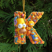 Load image into Gallery viewer, Personalized Movie Lover Acrylic Ornament - Custom Alphabet Letter Ornament PopCulturePrints
