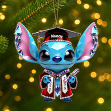 Load image into Gallery viewer, &quot;Celebrate Achievement with Personalized Charm!&quot; - Graduation Ornament, Custom Gift for Graduates Ornament PopCulturePrints
