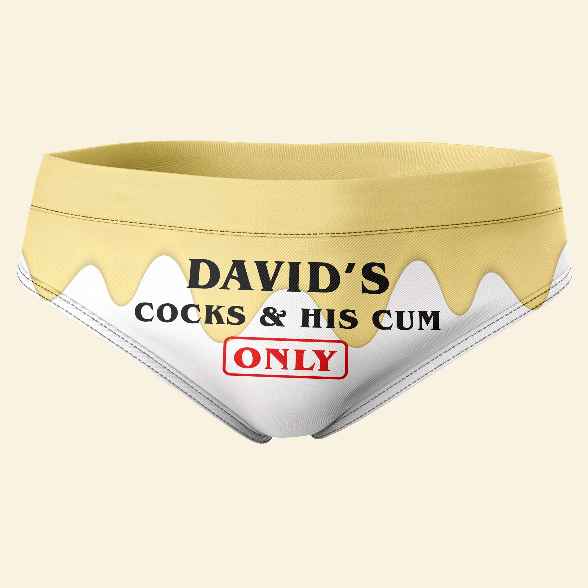 Personalized Fun Women's Briefs - David's Exclusive Boxer Briefs PopCulturePrints