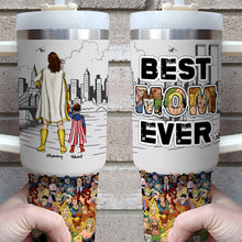 Load image into Gallery viewer, Best Mom Ever - Personalized 40oz Tumbler - Unique Gifts for Mom &amp; Grandma Tumbler Cup PopCulturePrints
