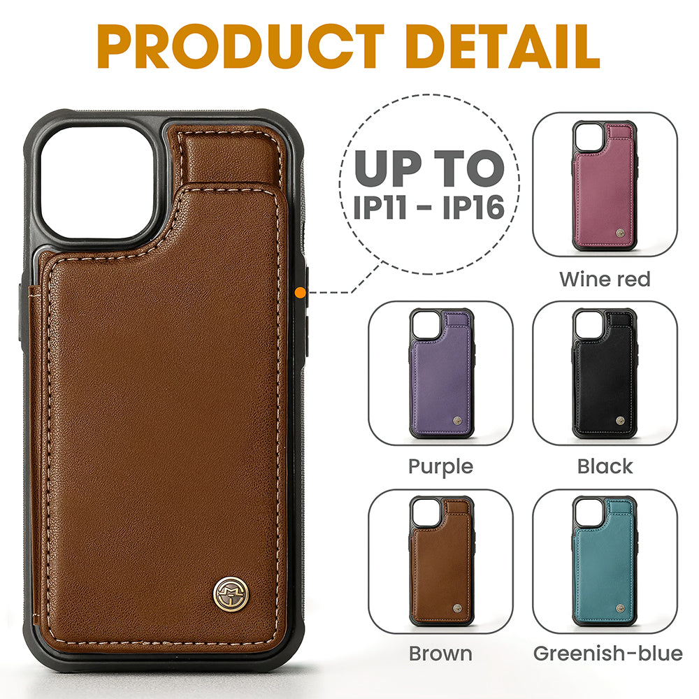 Partners for Life: Personalized Leather Flip Wallet Phone Case for Couples Phone Case PopCulturePrints