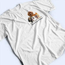 Load image into Gallery viewer, &quot;Paw-sitively Adorable!&quot; - Personalized Dog Mom/Dad T-Shirt for Pet Lovers T-shirt PopCulturePrints
