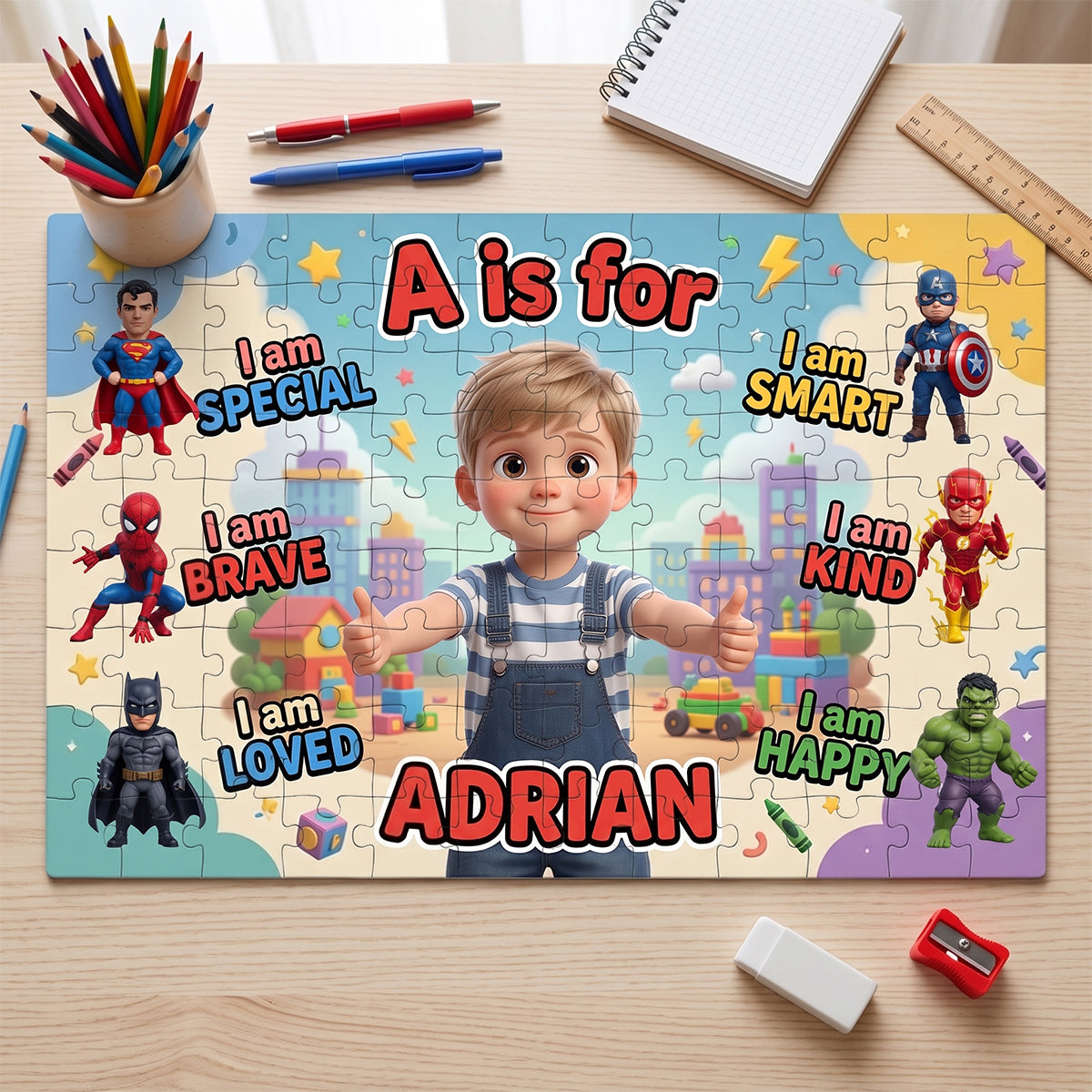 Celebrate Special Moments - Happy Memories Jigsaw Puzzle | Custom Photo Gift for Kids