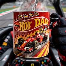 Load image into Gallery viewer, “Speed into Fun with Smokin' Fast Dad!” - Personalized Magic Mug for Dads, Grandpas, and More Coffee Mug PopCulturePrints
