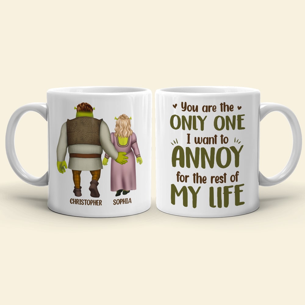 You're My Forever Annoyance - Custom Couple Mug Gift | Valentine's Day Gifts Coffee Mug PopCulturePrints