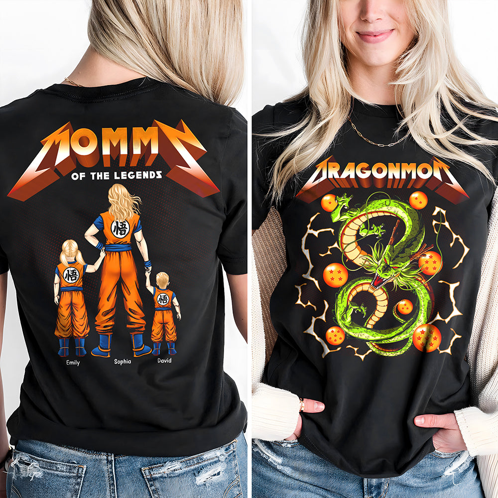 "Mommy's Heroes - Celebrate Your Super Mom!" - Personalized Super Mom Shirt - Gift for Mom, Grandma, Wife Shirts PopCulturePrints