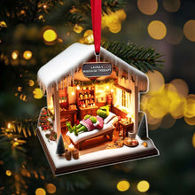 Load image into Gallery viewer, Custom Green Monster Massage Therapy Acrylic Ornament Ornament PopCulturePrints
