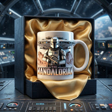 Load image into Gallery viewer, “Embrace the Galaxy with Every Sip!” - Space Warrior Coffee Mug, Personalized Gift for Sci-Fi Lovers Coffee Mug PopCulturePrints
