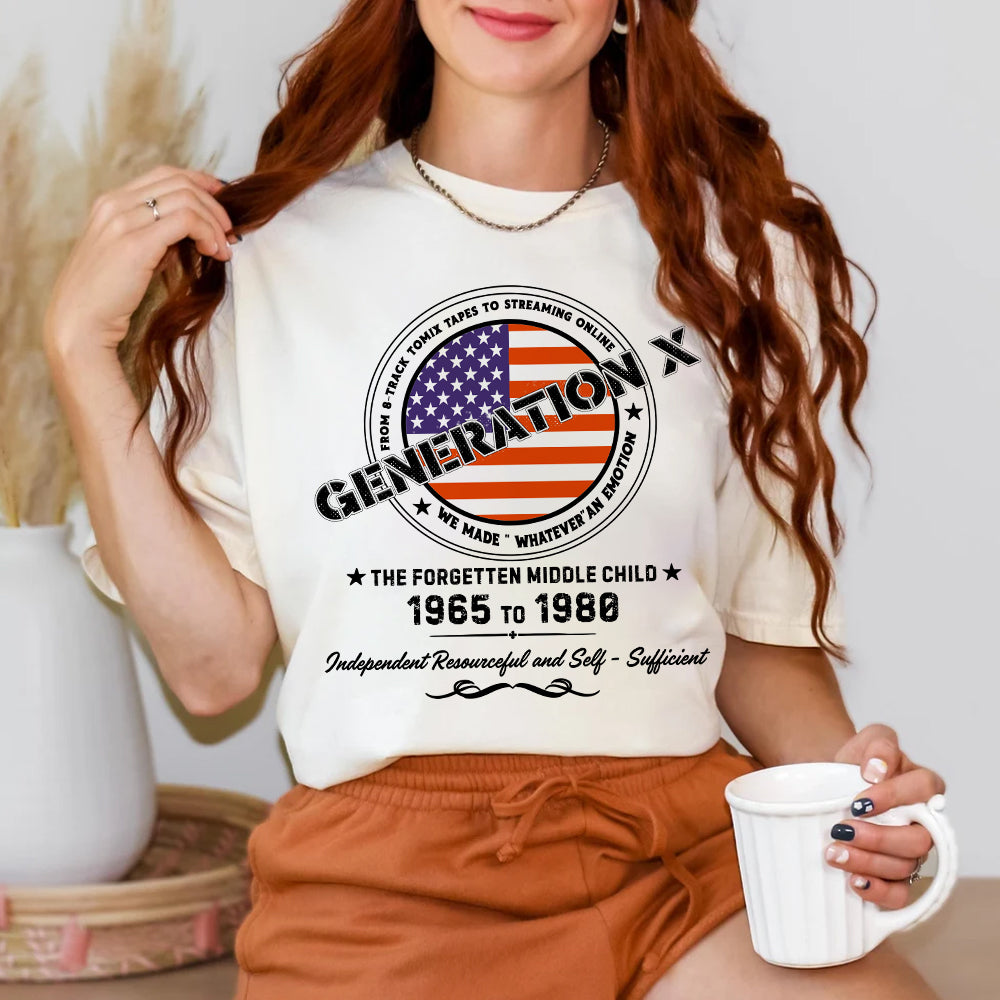 Generation X Retro Sweatshirt - Celebrate the Independent Middle Child