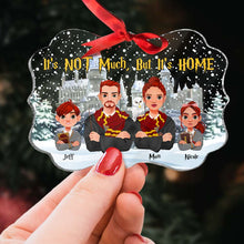 Load image into Gallery viewer, Personalized Happy Family Christmas Ornament - Magical Theme
