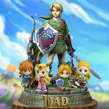 Load image into Gallery viewer, &quot;Every dad deserves a heroic tribute!&quot; - The Legend Of Dad Acrylic Plaque - Personalized Gift for Dad, Grandpa, and Father Figures Shaped Plaques PopCulturePrints
