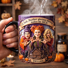 Load image into Gallery viewer, Oh Look! Another Glorious Morning - Funny Witchy Magic Mug - Personalized Halloween Gift Coffee Mug PopCulturePrints

