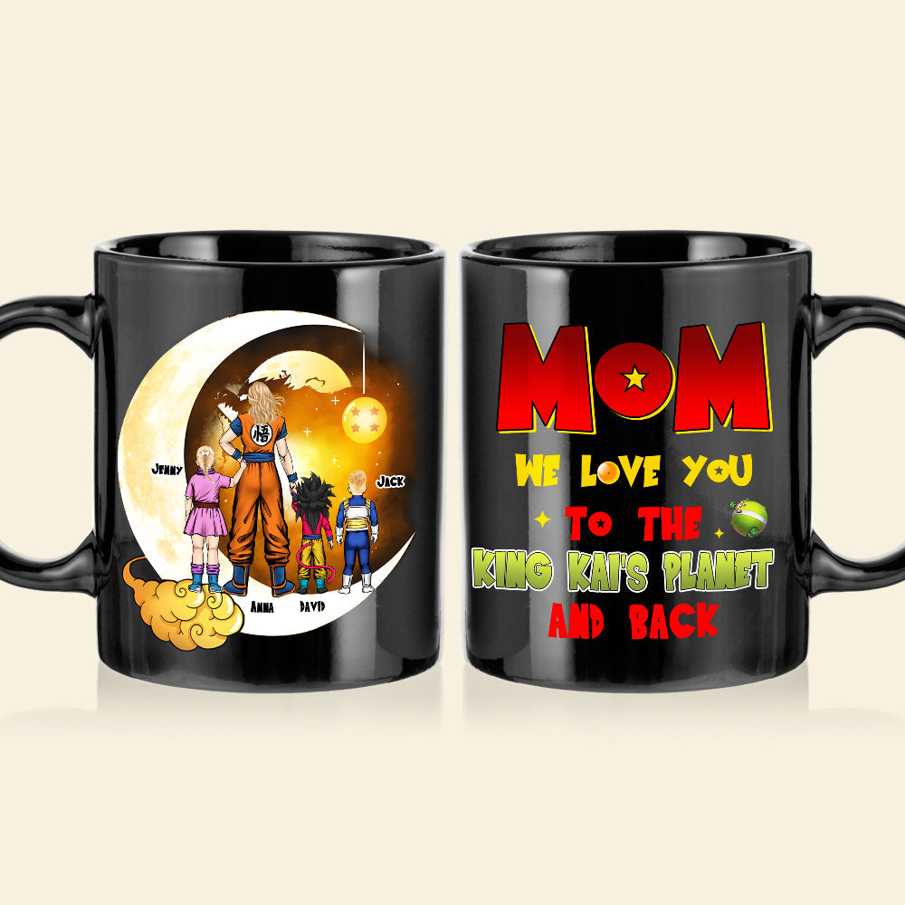 Personalized Anime Mom Mug - Dragon Adventure Gift Coffee Mug PopCulturePrints