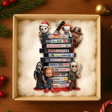 Load image into Gallery viewer, &quot;Get Spooky with Your Favorite Characters!&quot; - Horror Collection Acrylic Ornament - Personalized Gift for Horror Lovers, Christmas, and Movie Buffs Ornament PopCulturePrints
