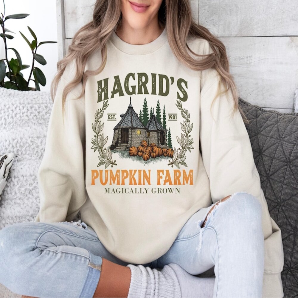 Hagrid's Pumpkin Farm Halloween Shirt - Magically Grown