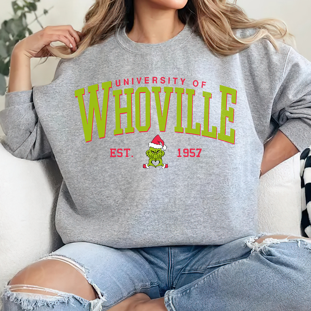 Whoville Grinch Era Christmas Sweatshirt