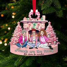 Load image into Gallery viewer, Custom Best Friends Ornament - Friends Are the Family We Choose Ornament PopCulturePrints
