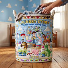 Load image into Gallery viewer, Endless Load Quilted Laundry Basket - Personalized Gifts 03qhta110726 Laundry Basket PopCulturePrints
