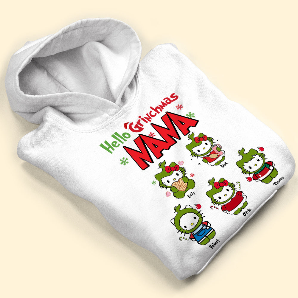 Personalized Grinch Grandma and Mom Christmas Sweater